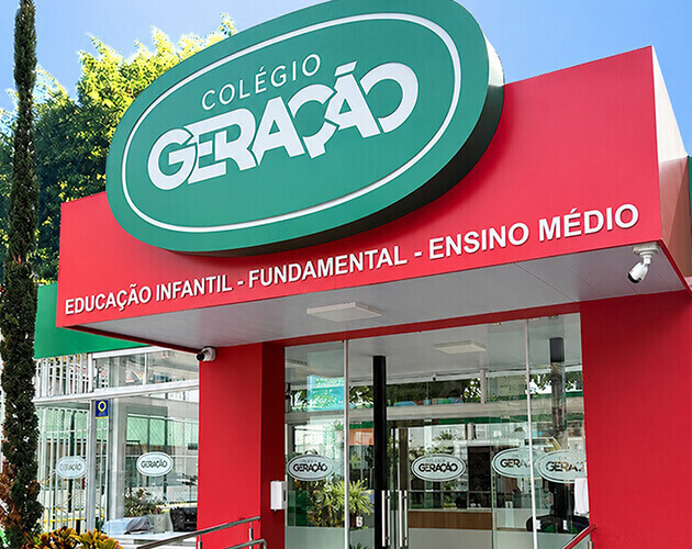 Fachada do Colégio Geração